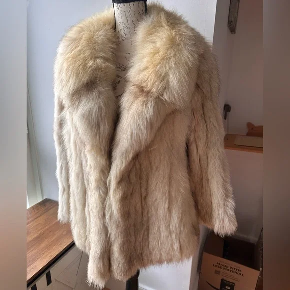 Genuine vintage Fox Fur coat - Picture 1 of 2
